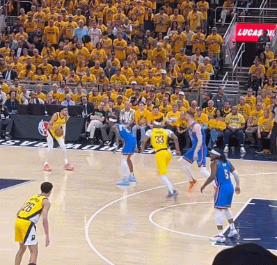 步行者2比1雷霆:每一个惊喜,25年的等待