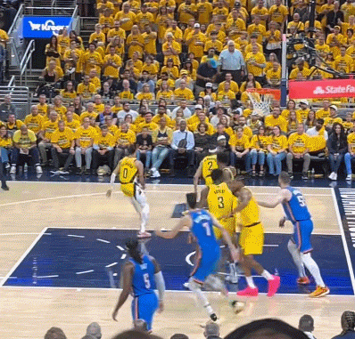 步行者2比1雷霆:每一个惊喜,25年的等待